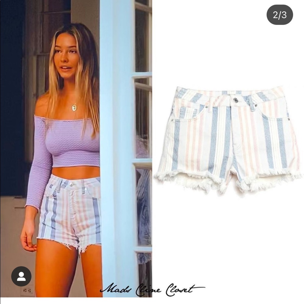 NWT Mavi stripe shorts